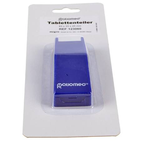 TABLETTENTEILER RATIOMED BLAU