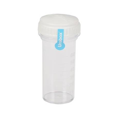 URINEPOTJES MET DEKSEL 60 ml