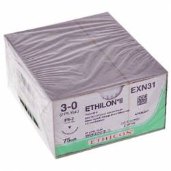 ETHILON 3/0 FS-2 EH7797BH (EXN 31) 19 mm 75 cm