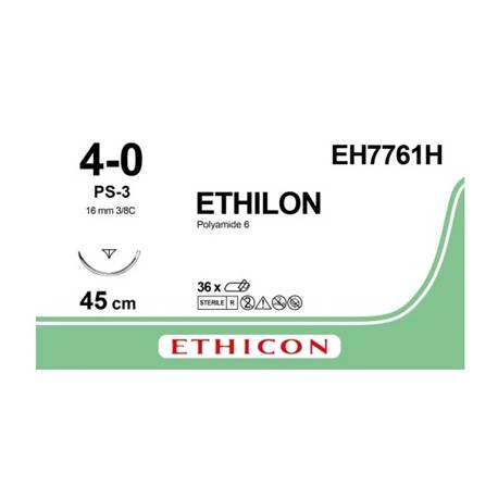 ETHILON 4/0 PS-3 EH7761H 16 mm 45 cm