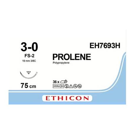 PROLENE 3/0 FS-2 EH7693h 19 mm 75 cm