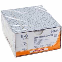 ETHIBOND 5/0 6661H 19 mm 45 cm