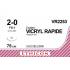VICRYL 2/0 FS-1 VR2253 3/8C 75 cm