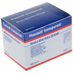 FIXOMULL transparent sur rouleau 10 cm x 10 m