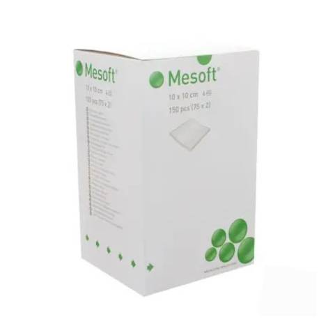 MESOFT COMPRESSES STERILES - par 2 10 x 10 cm