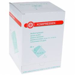 NOBA COMPRESSES - stérile par 5 - 8 pl 10 x 10 cm