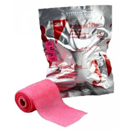 SCOTCHCAST PLUS ROZE 5 cm x 3.6 m