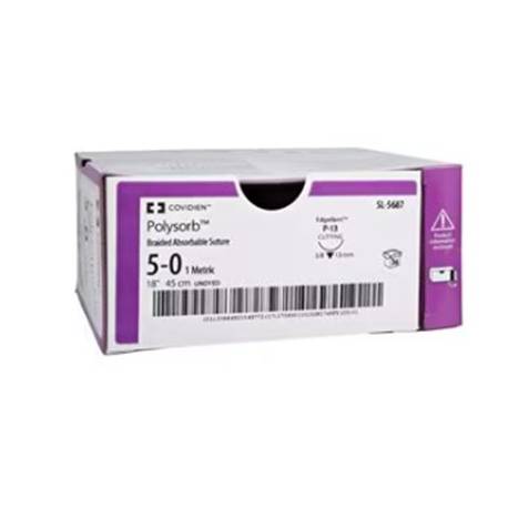 POLYSORB 5/0 SL5687 45 cm x 13 mm