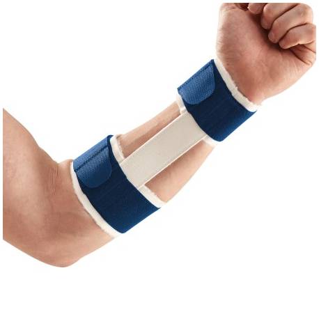 ELBOTA ELBOW BRACE LONG - SPORT - Wh/Bl 2 + 30 CM