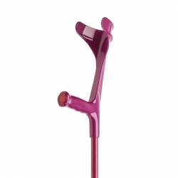 CRUTCHES ALU - AUBERGINE - ADULTS - 17 mm max 140 kg