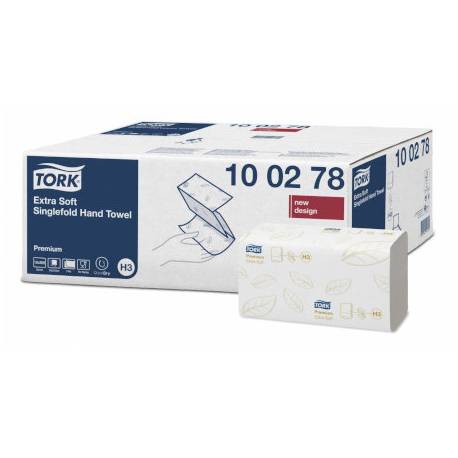 TORK HANDDOEKJES ZIG-ZAG 2-LAGIG H3 23 X 23 CM