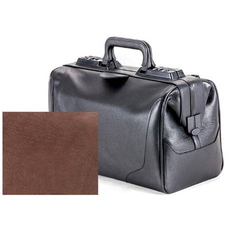 RUSTICANA brown leather (9051) + front pocket 38 x 21 x 27H cm