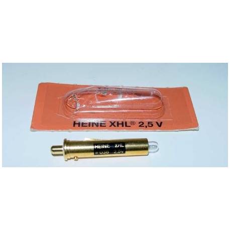 LAMP HEINE 2,5 V voor DELTA 10 X-001.88.038