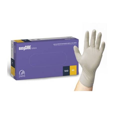 GANTS LATEX (sans poudre) EASYCARE SMALL
