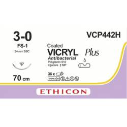VICRYL PLUS 3/0 FS-1 VCP442H 24 mm 70 cm