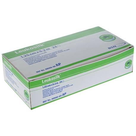 LEUKOSILK S 1,25 cm x 9.2 m 
