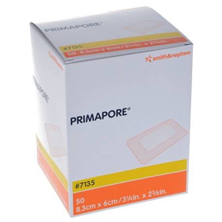 PRIMAPORE - steriel wondverband 8,3 cm x 6,0 cm
