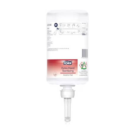 GEL ALCOHOL PREMIUM TORK 1 l (S1 dispenser)