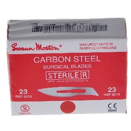 SCALPELS BISTOURI sterile Swann Morton Nr 23 (0210)