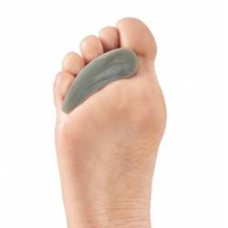 PODO 37 TOE CREST GEL + SILVER LEFT Universal size