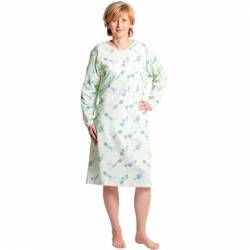 PATIENTHEMD 4070 037 DAME - GROEN SMALL-MEDIUM