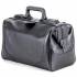 RUSTICANA black leather (9011) + front pocket 37 x 20 x 24H cm