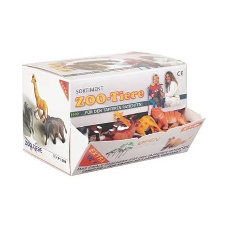 SPEELGOED DIVERSE DIEREN - 100 STUKS