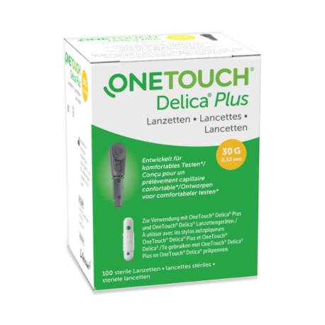 LANCETTEN ONE TOUCH DELICA PLUS ( 100 st )