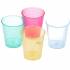 MEDICIJNPOTJES PLASTIEK SMAL MODEL 30 ml ( 75 stuks ) rood