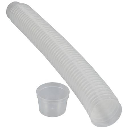 MEDICIJNPOTJES PLASTIEK SMAL MODEL 30 ml ( 75 stuks ) doorzichtig