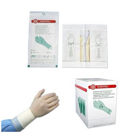 OPERATIEHANDSCHOENEN STERIEL-LATEX POEDERVRIJ NOBA 7