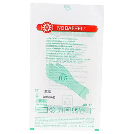 GANTS STERILES "OP" LATEX(sans poudre) NOBA 8.5