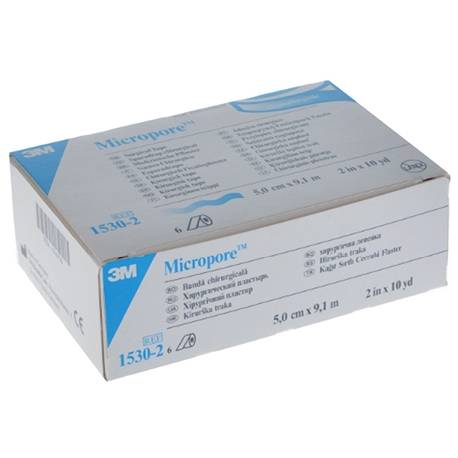 MICROPORE - non woven 5,00 cm x 9,1 m