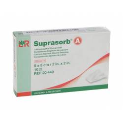 SUPRASORB - compresse d alginate 5 x 5 cm