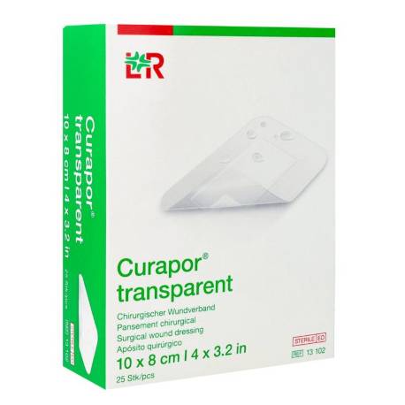 CURAPOR transparant 8 x 10 cm