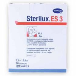 STERILUX ES3 STERILES 7,5 x 7,5 cm