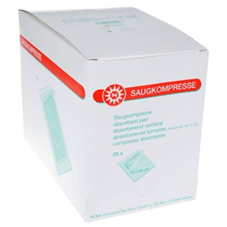 ABSORBENT PAD sterile NOBA 10 x 20 cm