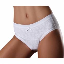 SLIP 1267 001 LA DONNA CO/PU DAME BLANC XLARGE