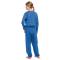 SALOPETTE ENFANT 4713 - FERMETURE DOS+JAMBE, BLEU 158-164