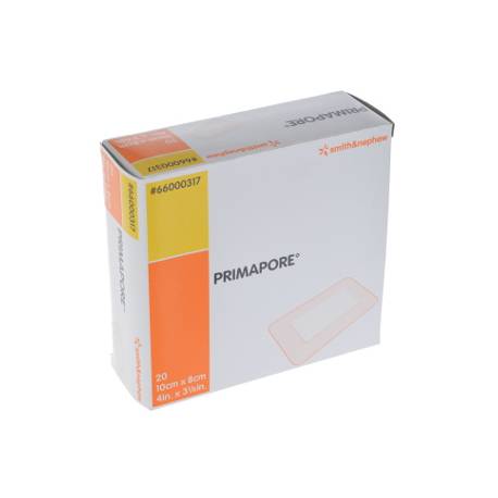 PRIMAPORE - steriel wondverband 10,0 cm x 8,0 cm