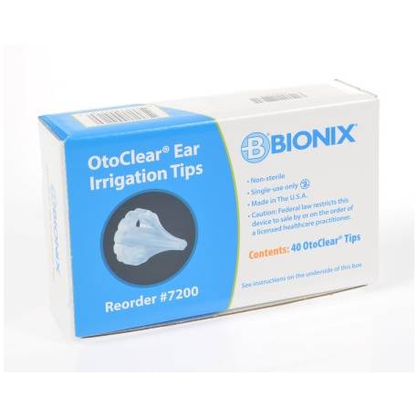 OTOCLEAR EAR IRRIGATION TIPS BIONIX