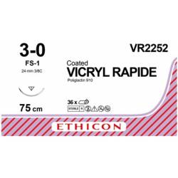 VICRYL 3/0 FS-1 VR2252 14 mm 75 cm