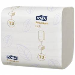 TORK SOFT FOLDED TOILET T3 PREMIUM 11 cm x 19 m