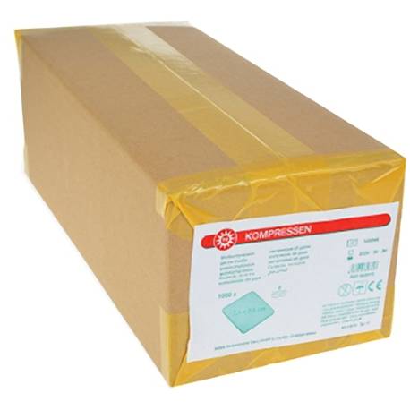 GAUZE SWABS in bulk NOBA 7,5 x 7,5 cm